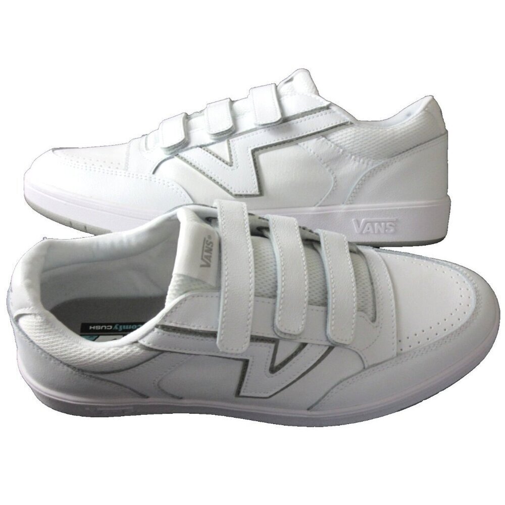 Vans Men's Lowland Cc V Sport True White Drizzle adjustable Shoes Sizes NEW